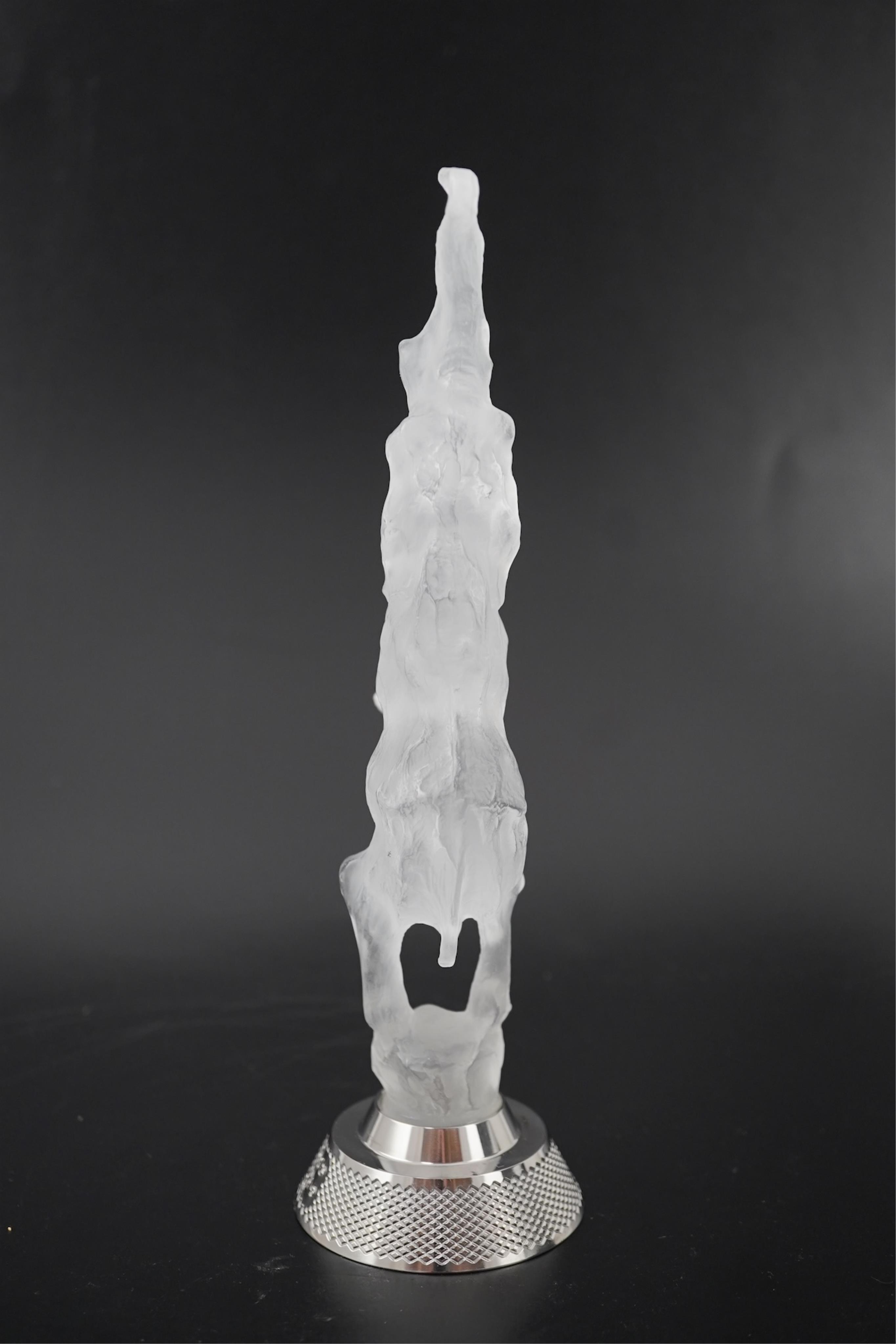 Lalique for Bugatti: An 'Éléphant' Debout Dansat (Standing Elephant Dancing)' mascot